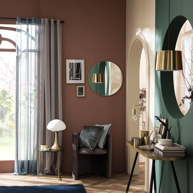 Leroymerlin Tenda INSPIRE Soft verde fettuccia e passanti nascosti 200x280 cm Italia