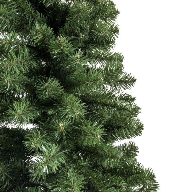 Leroymerlin Albero di Natale Slim 451 rami Verde ø64 h150 mod. Monte Slim 2025