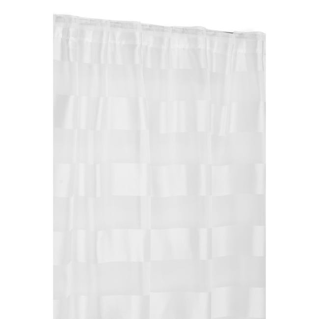 Leroymerlin Tenda Maryline bianco fettuccia e passanti nascosti 140x280 cm Nuovo