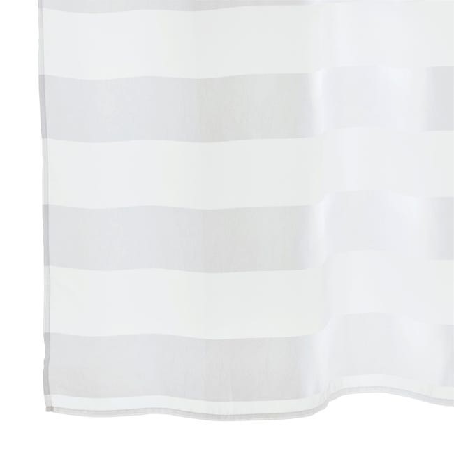 Leroymerlin Tenda Maryline bianco fettuccia e passanti nascosti 140x280 cm Nuovo
