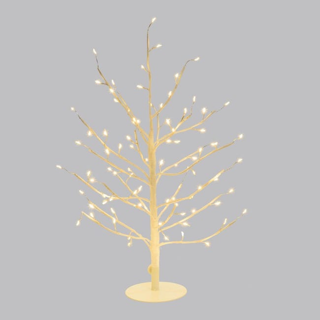 Leroymerlin Albero luminoso 108 lampadine bianco caldo H 45 cm Promozione