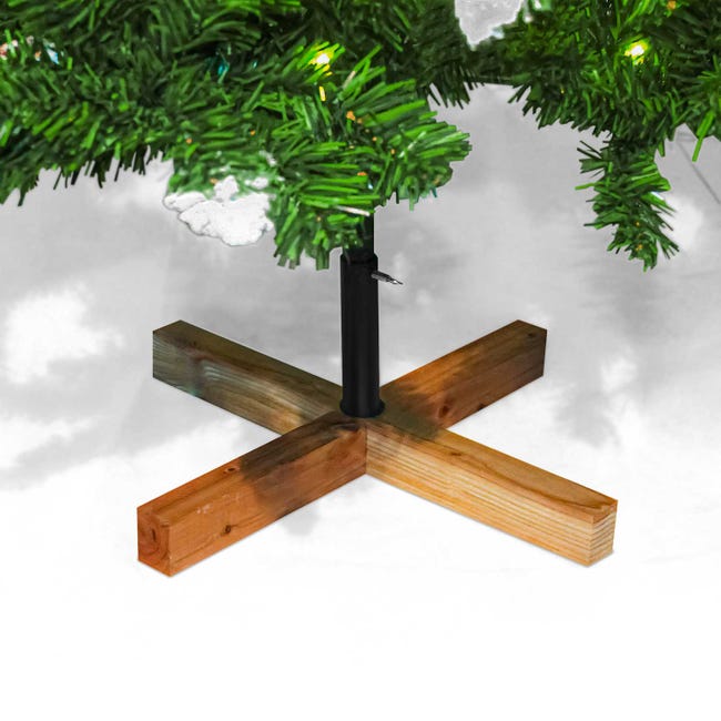 Leroymerlin Comet - Albero di Natale con luci LED e pigne ø110 x 210H 1200 rami e 60 pigne Qualità Garantita