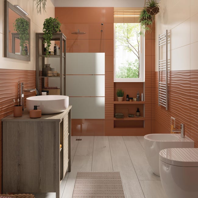 Leroymerlin Scaldasalviette ad acqua calda DE'LONGHI KIARA bianco interasse 450 mm L 50 x H 120 cm Acquista Ora