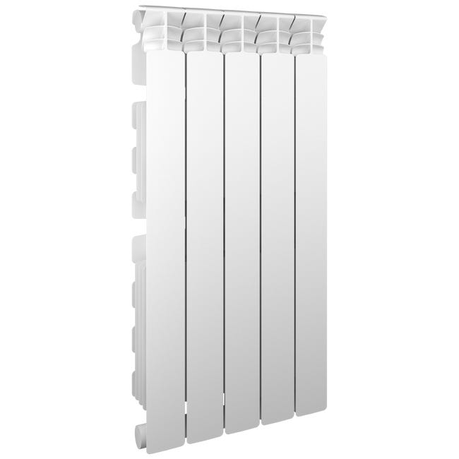 Leroymerlin Radiatore acqua calda EQUATION ALURAD in alluminio 5 elementi interasse 800 mm bianco Fino Al -60%