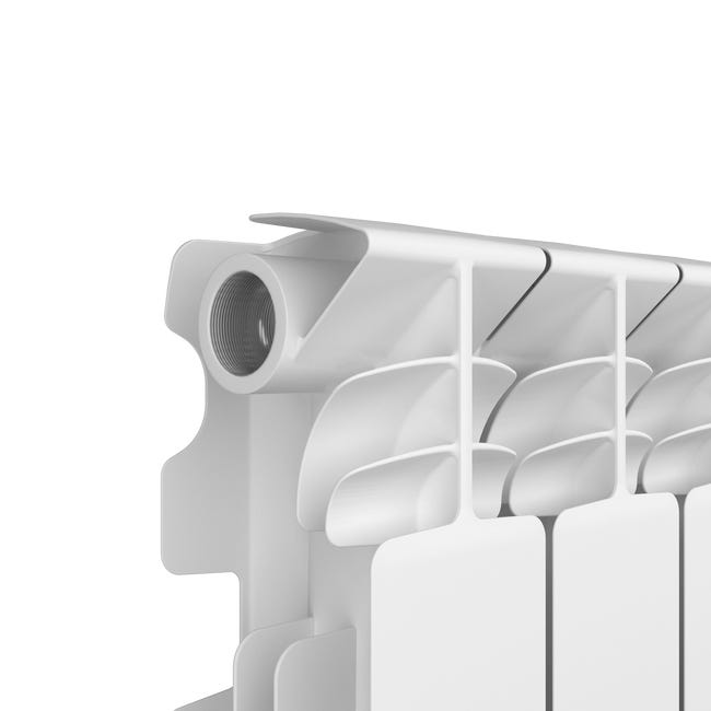 Leroymerlin Radiatore acqua calda EQUATION ALURAD in alluminio 5 elementi interasse 800 mm bianco Fino Al -60%