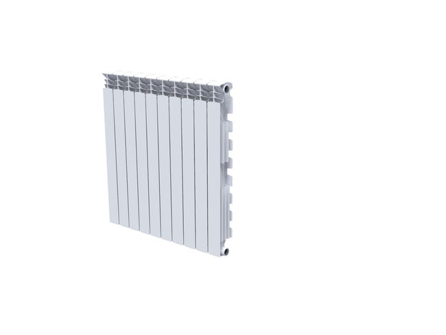 Leroymerlin Radiatore acqua calda EQUATION ALURAD in alluminio 10 elementi interasse 800 mm bianco Novità