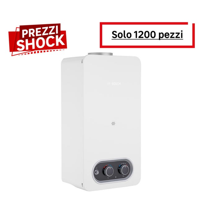 Leroymerlin Scaldabagno a gas metano BOSCH Therm 4000 10 23 10 l/min Offerte