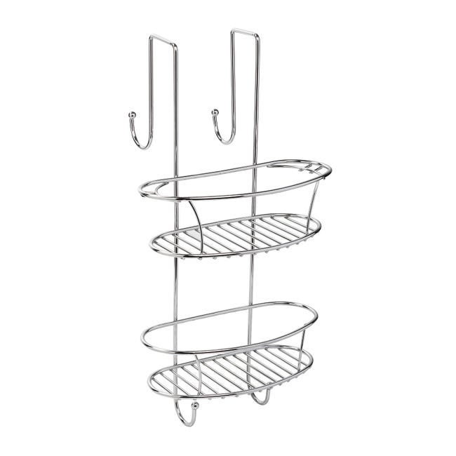 Leroymerlin Organizer per doccia per parete doccia Spider cromo Outlet