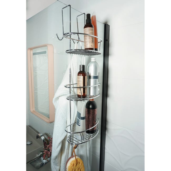 Leroymerlin Organizer per doccia per porta doccia Spider cromo Hotsell