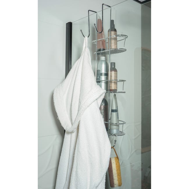 Leroymerlin Organizer per doccia per porta doccia Spider cromo Hotsell