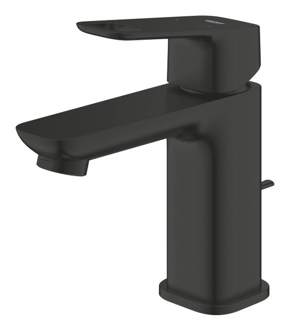 Leroymerlin Rubinetto per lavabo a canna bassa Clova Pulse nero spazzolato opaco GROHE In Linea