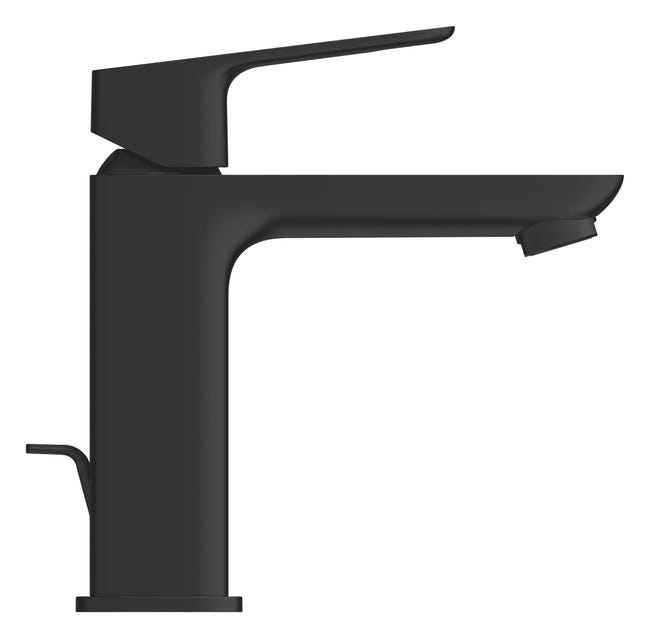 Leroymerlin Rubinetto per lavabo a canna media Clova Pulse nero spazzolato opaco GROHE Nuovo