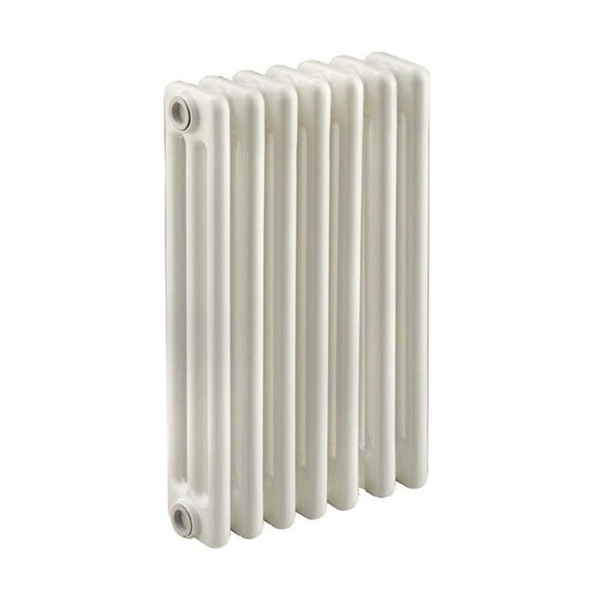 Leroymerlin Radiatore acqua calda EQUATION Comby in acciaio 3 colonne 7 elementi interasse 535 mm bianco Presa