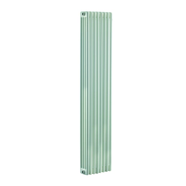 Leroymerlin Radiatore acqua calda EQUATION Comby in acciaio 4 colonne 8 elementi interasse 1735 mm bianco