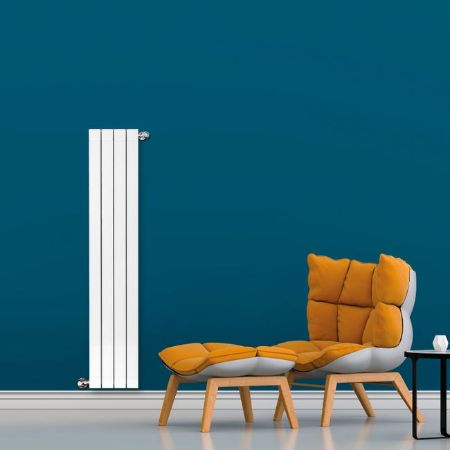 Leroymerlin Radiatore acqua calda PRODIGE SUPERIOR in alluminio 4 elementi interasse 600 mm bianco In Vendita