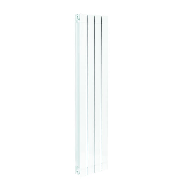 Leroymerlin Radiatore acqua calda PRODIGE SUPERIOR in alluminio 4 elementi interasse 1400 mm bianco In Saldo