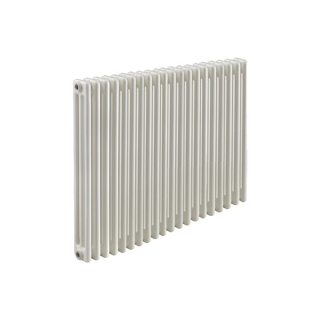 Leroymerlin Radiatore acqua calda EQUATION Comby in acciaio 3 colonne 20 elementi interasse 6850 mm bianco