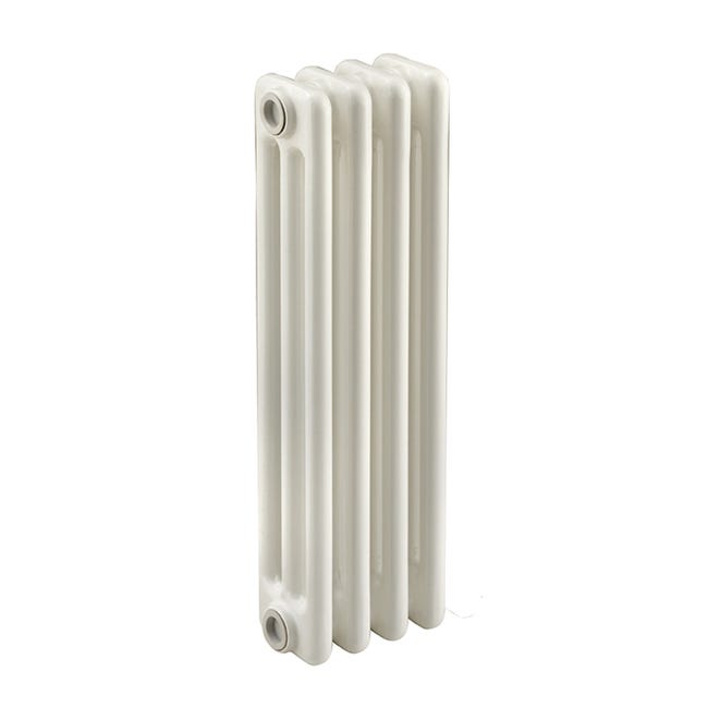 Leroymerlin Radiatore acqua calda EQUATION Comby in acciaio 3 colonne 4 elementi interasse 623 mm bianco