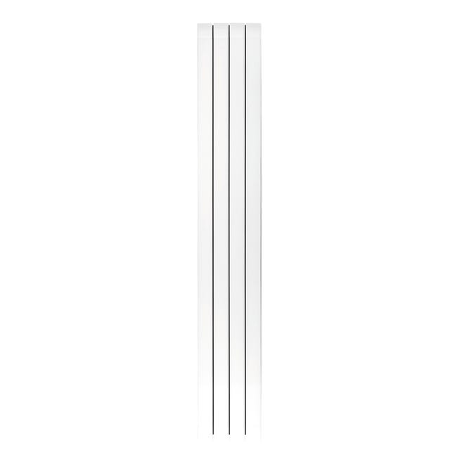 Leroymerlin Radiatore acqua calda PRODIGE SUPERIOR in alluminio 4 elementi interasse 2000 mm bianco