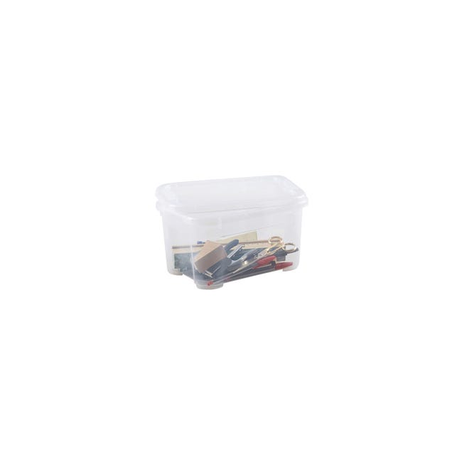 Leroymerlin Scatola Spaceo XXS L 26 x H 14 x P 19 cm trasparente Economico