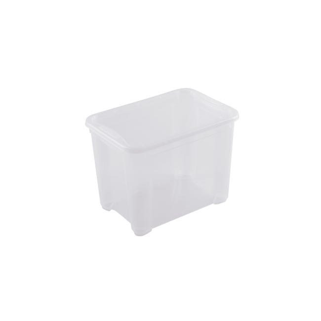 Leroymerlin Contenitore Spaceo S L 38 x H 28.5 x P 26.5 cm trasparente Offerte