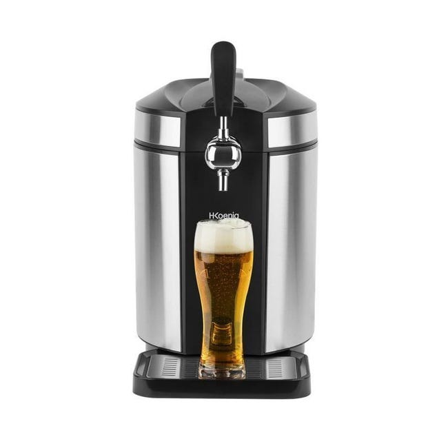 Leroymerlin H.Koenig Spillatore Birra BW1880 Compatibile con i Fusti Universali Pressurizzati e Non da 5L 65W Offerta per la Festa della Mamma