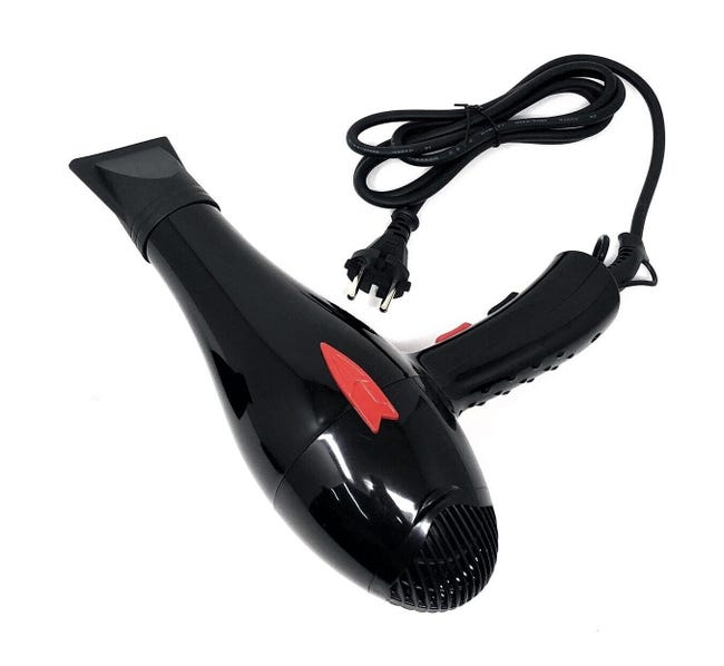 Leroymerlin ASCIUGACAPELLI PROFESSIONALE DA 3800W PARRUCCHIERE CON 2 VELOCITÀ PHON CAPELLI Smaltimento dello stoccaggio