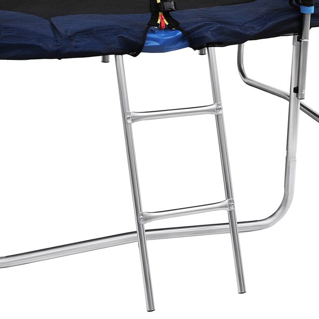 Leroymerlin Balzo Trampolino Tappeto diametro 305 Elastico con Rete di Sicurezza 8 Pali Imbottiti Scaletta e Rivestimento sui Bordi Ideale per Giardino Offerte giornaliere