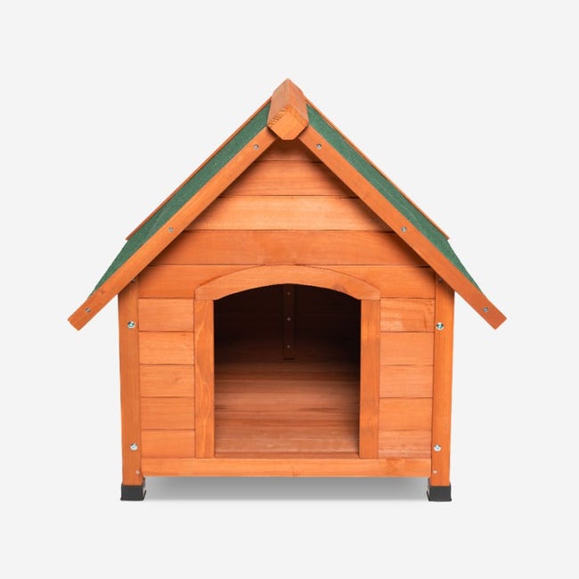 Leroymerlin Cuccia cani in legno casetta da esterno taglia media 85x101x85 Linus Rilascio limitato