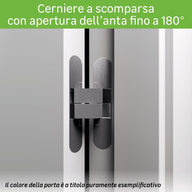 Leroymerlin Porta tamburata battente Glass vetrata bianco L 80 x H 210 cm sinistra 50% di sconto per tempo limitato