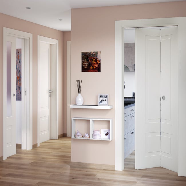 Leroymerlin Porta tamburata battente Shibuya bianco L 70 x H 210 cm destra Sconti questo mese