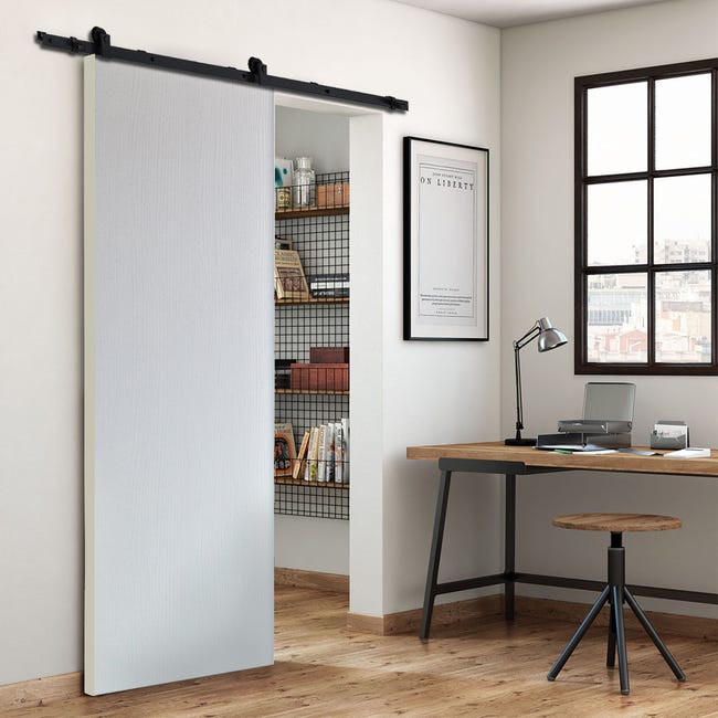 Leroymerlin Anta per porta scorrevole Renoir in mdf bianco L 92.5 x H 211.5 cm In Linea