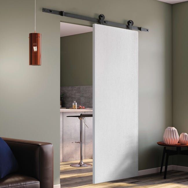 Leroymerlin Anta per porta scorrevole Renoir in mdf bianco L 92.5 x H 211.5 cm In Linea
