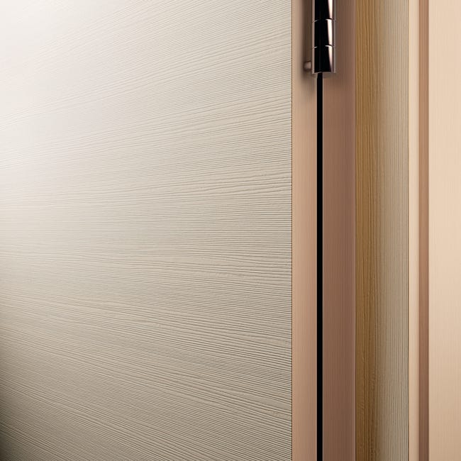 Leroymerlin Porta tamburata battente Lucad grano L 70 x H 210 cm reversibile Qualità Garantita