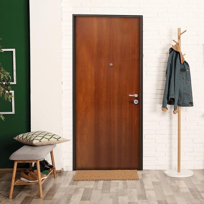 Leroymerlin Porta blindata MASTER First L 85 x H 210 cm noce apertura destra Acquista Ora