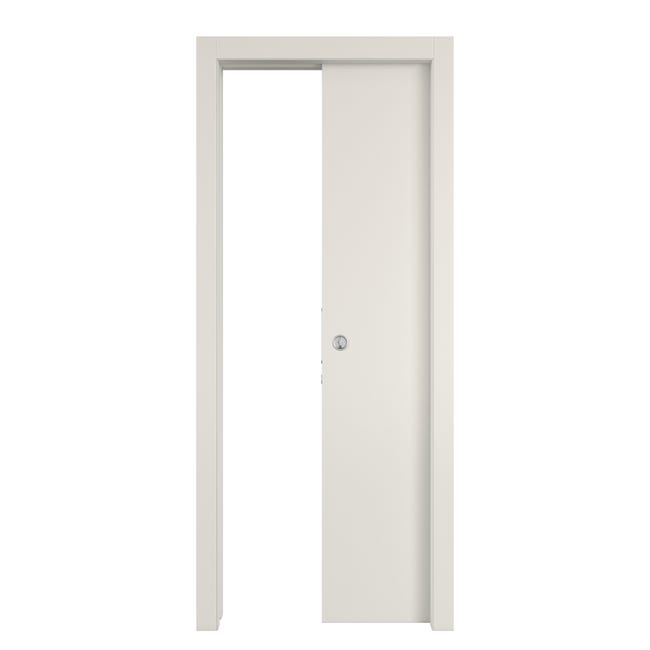 Leroymerlin Porta scorrevole Strauss bianco L 80 x H 210 cm reversibile Offerta