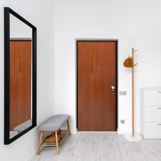 Leroymerlin Porta blindata MASTER Hanger L 85 x H 200 cm noce apertura sinistra Economico
