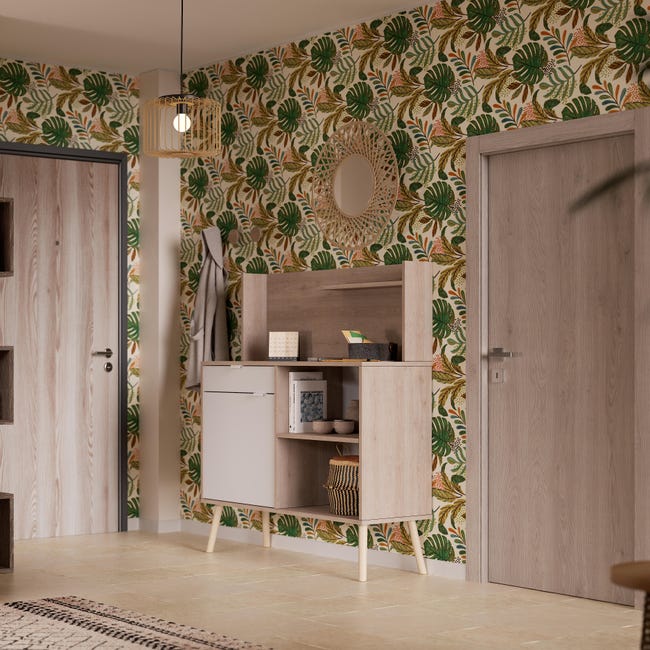 Leroymerlin Porta battente Brush rovere L 80 x H 210 cm reversibile I Più Venduti