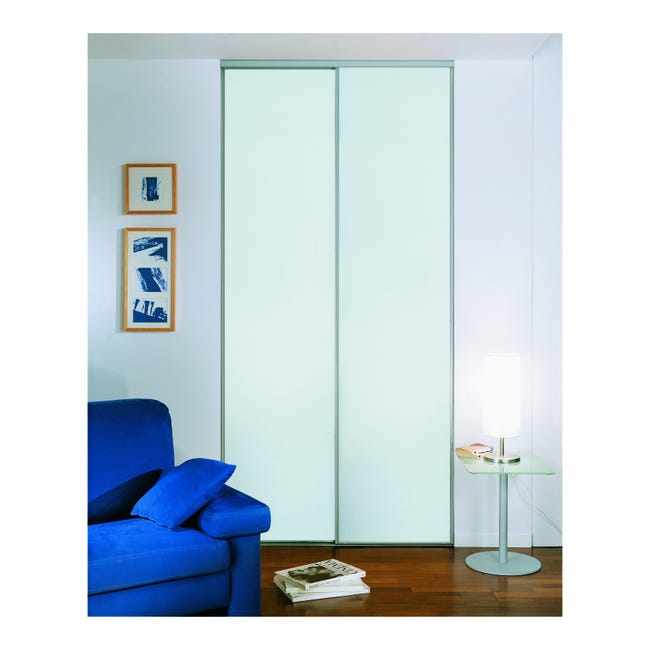 Leroymerlin Kit anta scorrevole con binario Philadelphia 2 ante bianco L 120 x H 270 cm Negozio