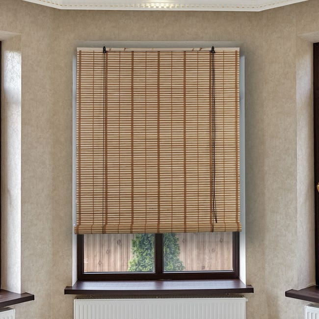 Leroymerlin Tenda a rullo oscurante Atlanta naturale 150x300 cm Moda