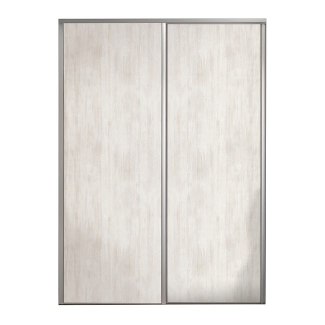 Leroymerlin Kit anta scorrevole con binario OPTIMUM Baltimora 2 ante larice L 180 x H 270 cm Grande vendita