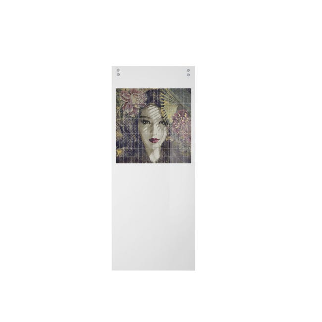 Leroymerlin Porta scorrevole Donna in vetro L 88 x H 215 cm con binario Lux Shopping online