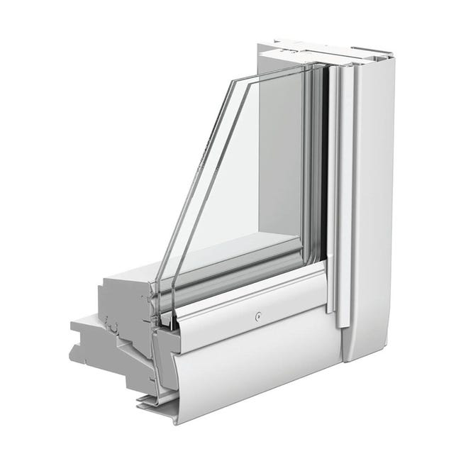 Leroymerlin Finestra da tetto (faccia inclinata) VELUX GGL PK04 2070 manuale L 94 x H 98 cm bianco Offerta per la Festa della Mamma