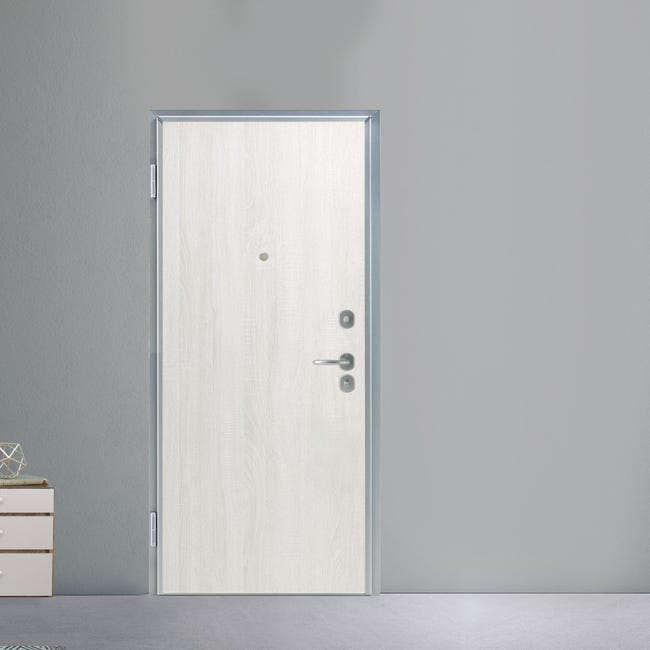 Leroymerlin Pannello per porta d'ingresso coordinato porta Wheat rivestito bianco L 97 x H 212 cm Sp 0.06 mm Offerta migliore