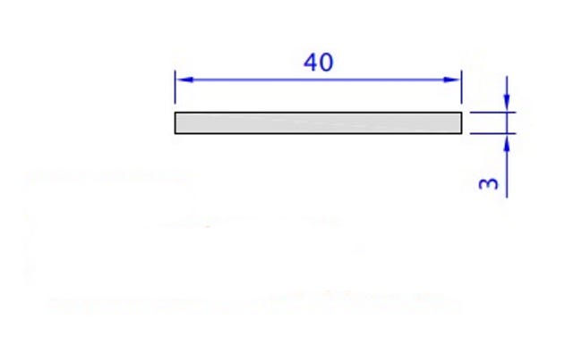 Leroymerlin Coprifilo per finestra PRO1003 in pvc colore bianco P 3 x H 40 x L 3000 mm Nuovi prodotti