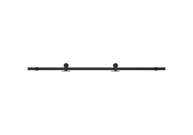 Leroymerlin Porta scorrevole 3V trasparente in alluminio L 96 x H 215 cm con binario Industrial Offerte giornaliere