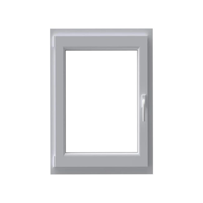 Leroymerlin Finestra in PVC bianco L 60 x H 100 cm 1 anta apertura a sinistra Prezzo basso