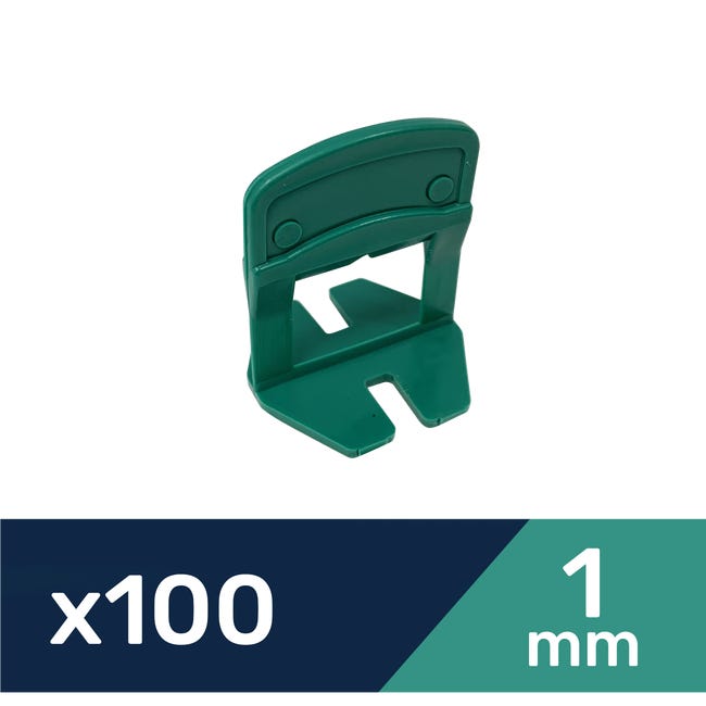Leroymerlin Sistema livellante per piastrelle a Dritto Sp 1 mm. Confezione da 100 pezzi Fino al 50% di sconto