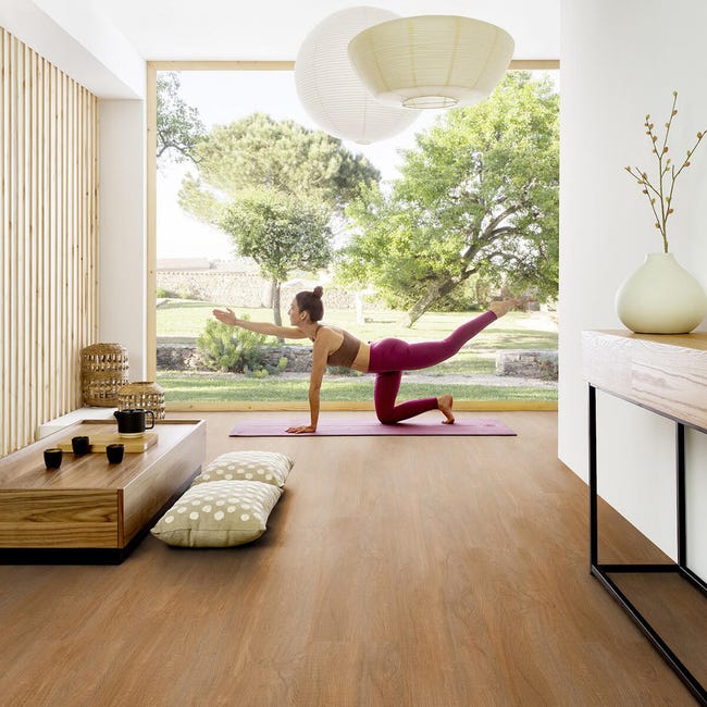 Leroymerlin Pavimento SPC in spc flottante clic passaggio molto intenso Sestriere rovere naturale Sp 5.7 mm GERFLOR Fino al 55% di sconto