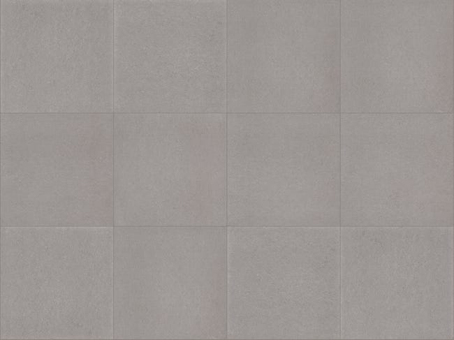 Leroymerlin Piastrella da pavimento esterno Spazio in gres porcellanato opaco grigio 34 x 34cm Sp. 7.4 mm traffico intenso (pei 4/5) R11 Super sconto